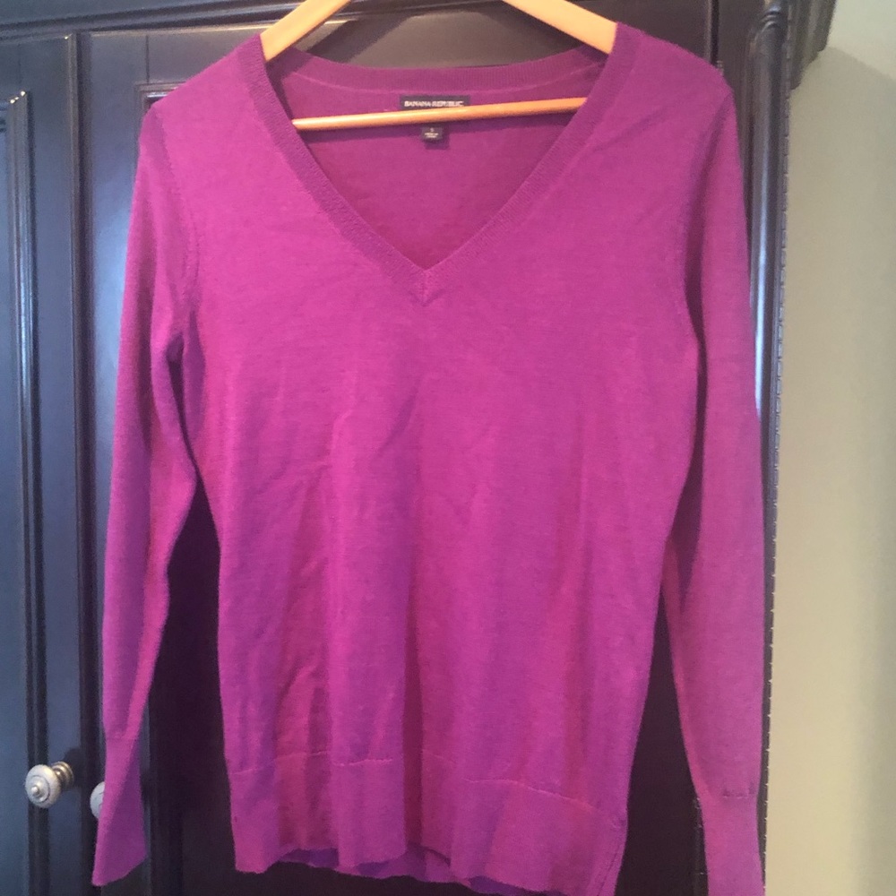 Sweater, V-neck